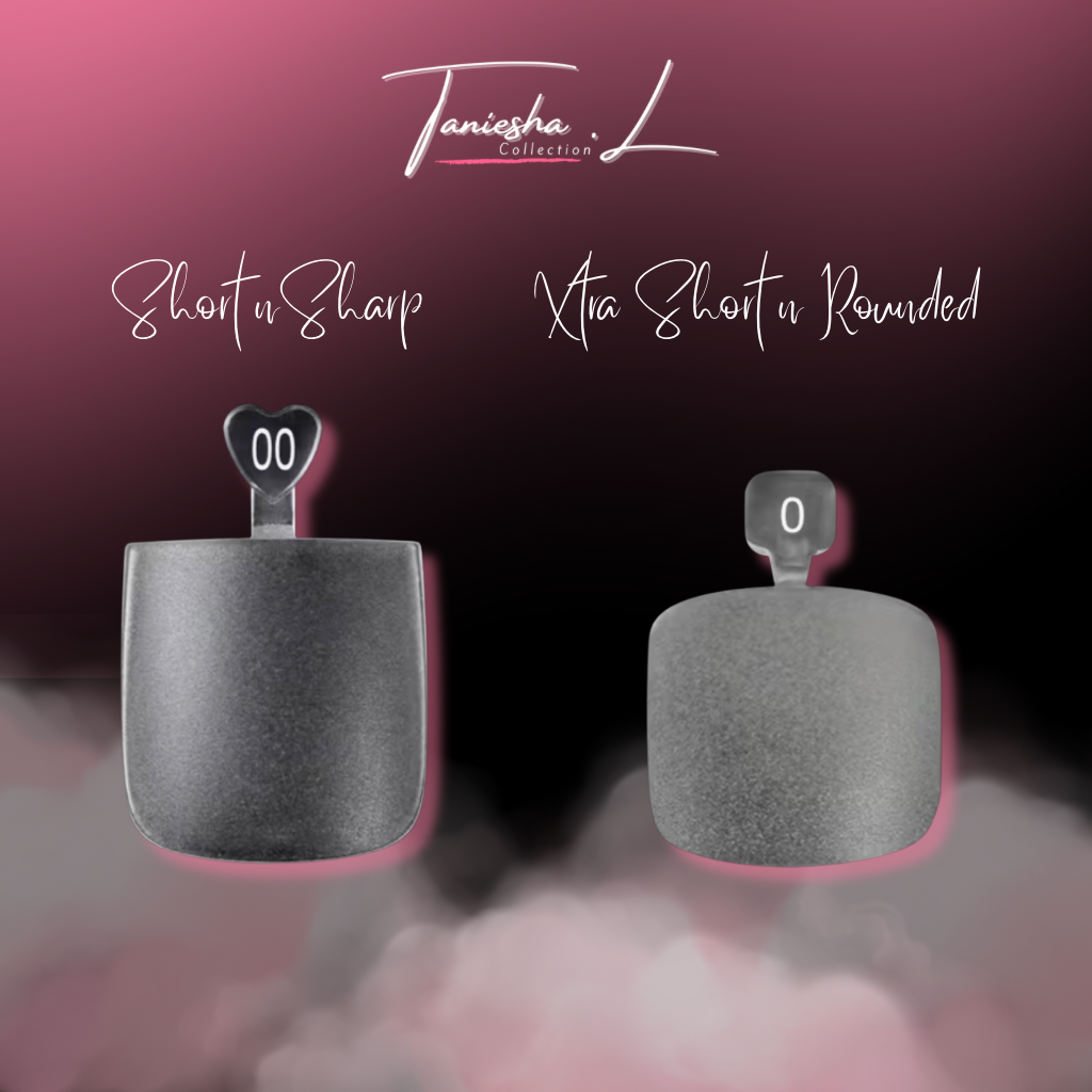 PLAIN TOES (KHAKI) - press on nails - set of 20/24