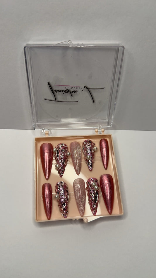 Barbz (L-3XL) - press on nails - set of 10