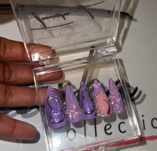 KAWAII - press on nails - set of 10