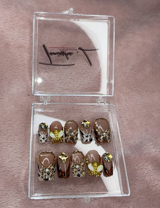 DI JUNGLE - press on nails - set of 10